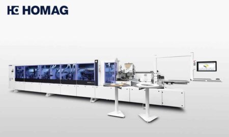 Servapealistusmasin HOMAG EDGETEQ S 500 pakub eelfreesimine täpsust töökindla liimiüksus lahenduse ja sobib igale tootjale kui mööblitööstuse masin