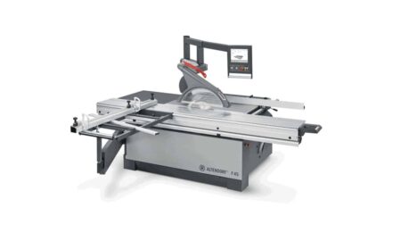 Formaatsaag Altendorf F 45 ElmoDrive on tipptasemel liuglauaga saag ja täpne kelguga saag mis pakub usaldusväärsust ja kvaliteeti igas puidutööstuse protsessis