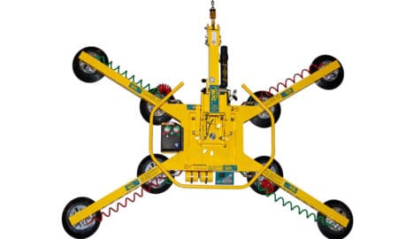 Vaakumtõstuk POWR GRIP on usaldusväärne klaasitõstuk klaasi tõstmine töödeks Kompaktne akutoitega tõstuk võimaldab mobiilset ja täpset käsitsemist