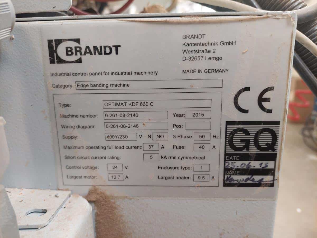 Brandt Optimat KDF 660 C O